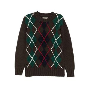 바라쿠타 스웨터 BRMAG0198 UF0615 7029 BROWN GREEN