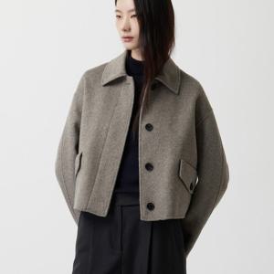 [쥬크]캐주얼 크랍 코트 Z254MSG151