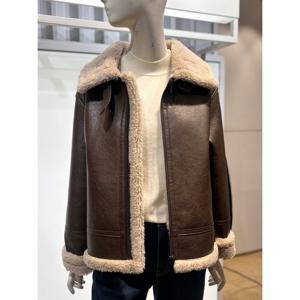 [숲]루즈핏 인조 무스탕(SBBMU811)