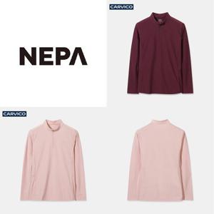 [네파]여성 스트레치 블럭 집업 티셔츠_7L85403_BP