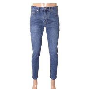 [플랙진]남성 노이커츠 슬림 테이퍼드 중청 데님 팬츠 (PJTT5NK1015)