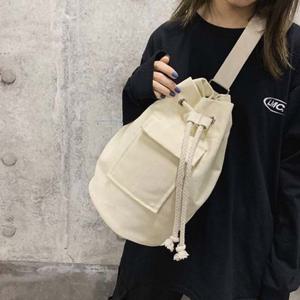 남여공용 투웨이 캐주얼 복조리 버켓 백팩