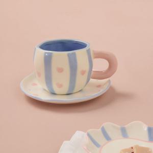 [모던하우스] 러브소르베 숏머그와 소서세트