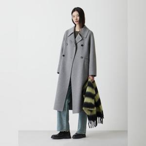 [쥬크]핸드메이드 더블 오버사이즈 롱 코트 Z254MSG551