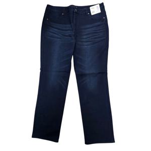 [뱅뱅]남녀공용 빅사이즈 본딩 기모 슬림 스판 청바지 (BQK842)