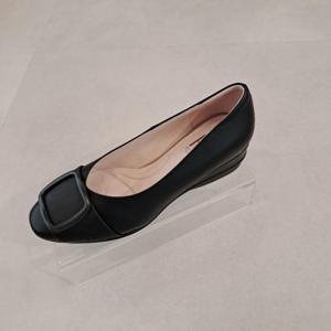 에스콰이아 HC03 부드러운 양가죽 빅스퀘어장식 여성구두 PFFSHP566