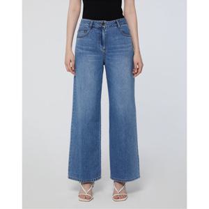 질스튜어트 뉴욕 여성 25SS 스테디셀러 블루 워싱 면 데님팬츠 WJPA5B720B2