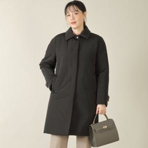 애비뉴투지 엄마옷 미니멀 스탠 카라 패딩 봄 가을 초겨울 맥 코트 J12548