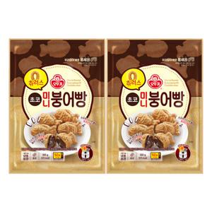 오뚜기 츄러스 미니붕어빵 초코 300g x 2개
