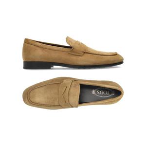 토즈 25FW 모카시노 곰마 스웨이드 로퍼 카키브라운 XXM51B00010 RE0 S415