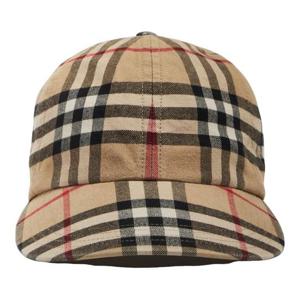 (공용) 버버리 24SS 빈티지 체크 볼캡 8075641 A7026