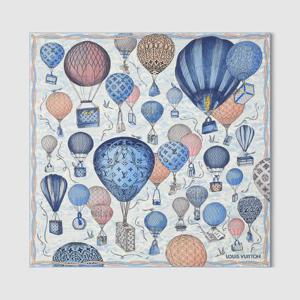 루이비통 스카프 업 앤드 어웨이 스퀘어 90 모노그램 M78448