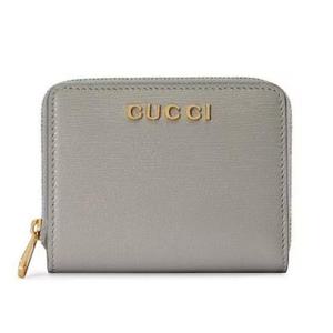 구찌 지퍼 카드 동전지갑 그레이 772639