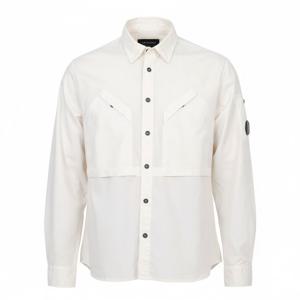 CP COMPANY COTTON RIP-STOP POCKET SHIRT (16CMSH212A 005691G 402) (코튼 립스탑 포켓 셔츠)