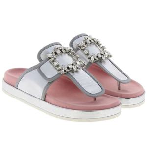 로저비비에 스트라스 버클 조리 텅 샌들 RVW53124460