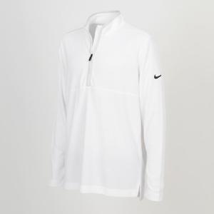 NIKE 남성 골프 드라이핏 빅토리 하프집 탑 (DJ5474-101) (M NK DF VCTRY HZ TOP)
