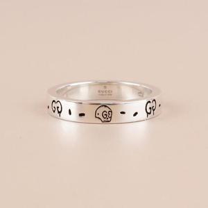 구찌 고스트 공용 링 반지 실버 4mm 477932 J8400 0701