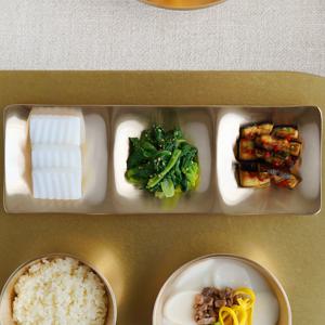 [놋담]방짜유기 유기접시 삼절판