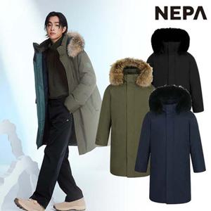 [네파]7J72075 남성 겨울 롱 패딩 아르테 구스 코트 다운 자켓
