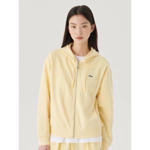 [휠라] 정상* 89,000원 프리미엄 코튼폴리 스몰로고 후드집업(FS2FTG1151F_BTY)