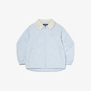 [휠라키즈] Girls 퀼팅 카라배색 패딩자켓 (FK2JKG1302F_PBE)