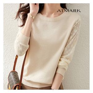 [앳마크]ATMARK 플라워시스루슬립니트_AA41KN046G