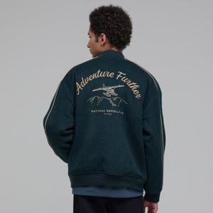 내셔널지오그래픽 N233UJP904 바시티 아트웍 자켓 D GREEN