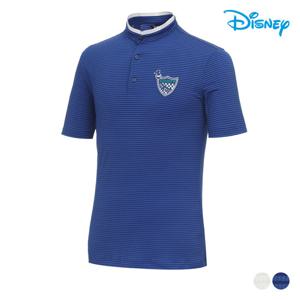 [디즈니골프] 남성 헨리넥 엠보 하이넥 하프넥 반팔 티셔츠 DN2MTS033