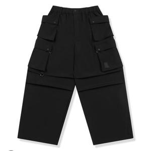 [오프로드] 와이드 카고 팬츠 블랙_5KE1612