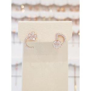 볼라레 세이브존01 CD 로고 데일리 큐빅 은침 귀걸이 spe798