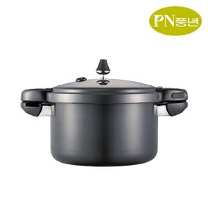 PN풍년 국산 인덕션&가스 10인용 압력솥 5.2L/블랙펄메가IH 스텐