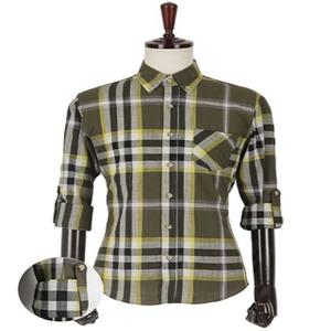 린넨 체크패턴 롤업 셔츠 남성의류 남성셔츠 남성남방