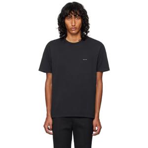 25 FW 이티스 남성 블랙 레온 티셔츠 242640M213008