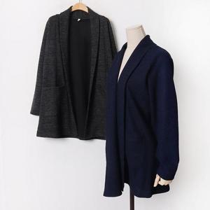 빅사이즈 411 모던무드오픈숄가디건 DMNB378