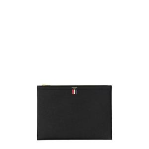 톰브라운 그레인 레더 RWB 탭 MAC020L00198001 BLACK DOM