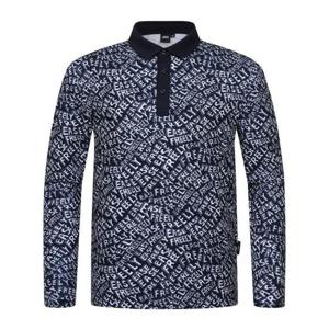 JDX HC11 남성 레터링 프린트 배색  티셔츠 X2TLW1443