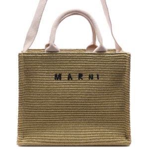 [마르니] 23SS 여성 라피아 로고 토트숄더백 (SHMP0077U0 P3860 ZO458 23S)