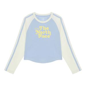 노스페이스키즈 걸즈 앤 그루브 긴팔 라운드 티-NT7TR03U