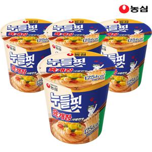 농심 누들핏 육개장사발면맛 35.5g x 4개입
