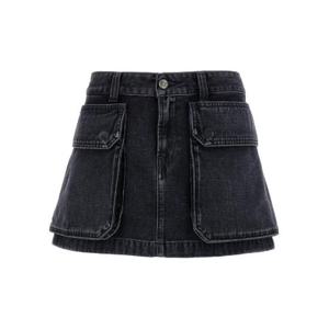디젤 디톤 카고 포켓 미니 데님 스커트 A15784007Z9 02 TP934663064