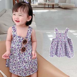 퍼플 가든 데이지 아동 민소매 원피스 204697 아기원피스 유아원피스 애기원피스 신생아원피스 신생아꽃원피스 유아꽃원피스 애기꽃원피스 원피스