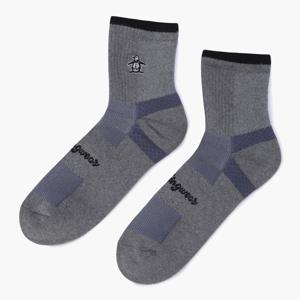 [먼싱웨어]남성 컴프레션 레귤러 삭스 멜란지그레이(MQ321MSO75)