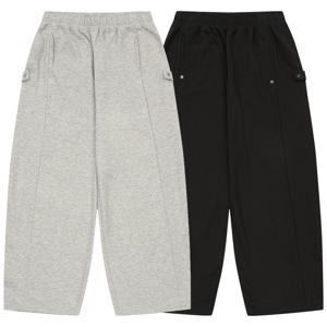 [틴톡] 여자 봄이월 사이드 비죠 스트링 와이드 바지(25QT251)