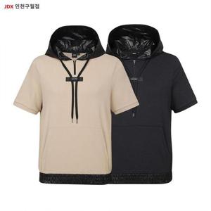 JDX X1TSV7502  골프 여성  후드 반팔 티셔츠,