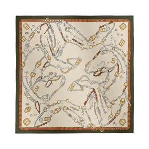 에르메스 레 슈브 디샨 스카프 90 이보아르 베르 로든 비에일 H004096S11