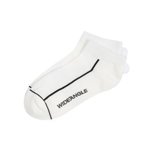 [와이드앵글]CO 단목 폼폼이 파일 양말 WWU24S01W3