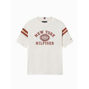 타미힐피거 키즈 공용 자수로고 반팔 셔츠 BB T42E6KKO420BT1 YBH