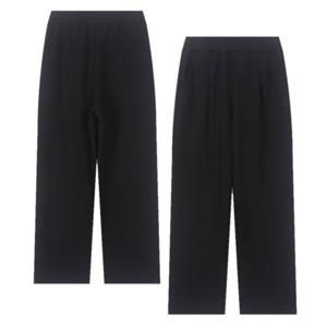 [NBA] 2WAY 와이드 트레이닝 팬츠 (블랙) N253TP021P