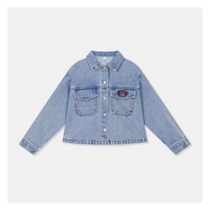 [스파오][키즈] 크롭 데님 셔츠 (SPYJC38KU1-T)