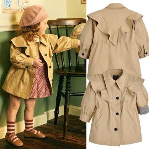 [모이몰른]유아 이네스 트렌치코트 자켓 M241BYG24P